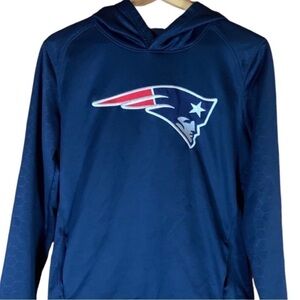 New England Patriots Hoodie Blue Youth Size XL (18/ 20)